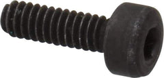 Value Collection - M2x0.40 Metric Coarse Hex Socket Drive, Socket Cap Screw - Grade 12.9 Alloy Steel, Black Oxide Finish, Fully Threaded, 6mm Length Under Head - Eagle Tool & Supply