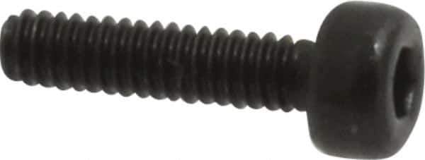 Value Collection - M2x0.40 Metric Coarse Hex Socket Drive, Socket Cap Screw - Grade 12.9 Alloy Steel, Black Oxide Finish, Fully Threaded, 8mm Length Under Head - Eagle Tool & Supply