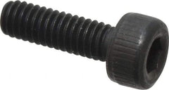 Value Collection - M2.5x0.45 Metric Coarse Hex Socket Drive, Socket Cap Screw - Grade 12.9 Alloy Steel, Black Oxide Finish, Fully Threaded, 8mm Length Under Head - Eagle Tool & Supply