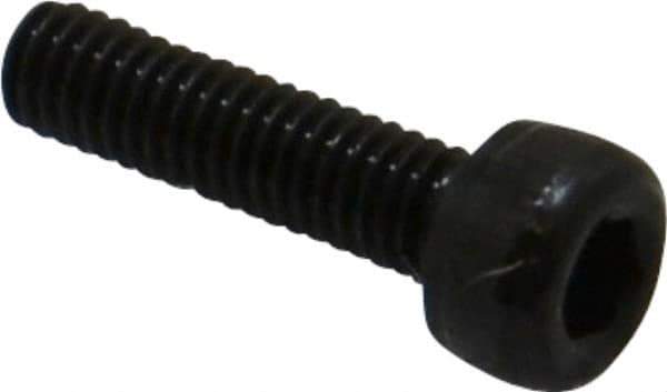 Value Collection - M2.5x0.45 Metric Coarse Hex Socket Drive, Socket Cap Screw - Grade 12.9 Alloy Steel, Black Oxide Finish, Fully Threaded, 10mm Length Under Head - Eagle Tool & Supply