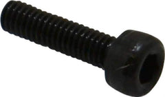 Value Collection - M2.5x0.45 Metric Coarse Hex Socket Drive, Socket Cap Screw - Grade 12.9 Alloy Steel, Black Oxide Finish, Fully Threaded, 10mm Length Under Head - Eagle Tool & Supply