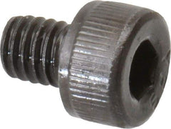 Value Collection - M4x0.70 Metric Coarse Hex Socket Drive, Socket Cap Screw - Grade 12.9 Alloy Steel, Black Oxide Finish, Fully Threaded, 5mm Length Under Head - Eagle Tool & Supply