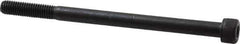 Value Collection - M8x1.25 Metric Coarse Hex Socket Drive, Socket Cap Screw - Grade 12.9 Alloy Steel, Black Oxide Finish, Partially Threaded, 120mm Length Under Head - Eagle Tool & Supply