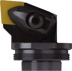 Seco - Right Hand Cut, Size GL40, CN.. 43.. Insert Compatiblity, Modular Turning & Profiling Cutting Unit Head - 27mm Ctr to Cutting Edge, 32mm Head Length, Series SteadyLine - Eagle Tool & Supply
