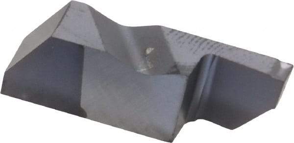 Kennametal - 3094NGD K Grade KC5025, 2.39mm Cutting Width Carbide Grooving Insert - 6.35mm Max Depth of Cut, Right Hand, 0.19mm Corner Radius, TiAlN Finish - Eagle Tool & Supply
