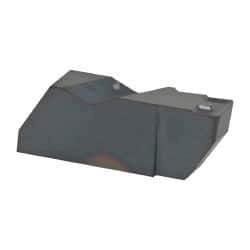 Kennametal - 3189NGD K Grade KC5010, 4.8mm Cutting Width Carbide Grooving Insert - 6.35mm Max Depth of Cut, Left Hand, 0.57mm Corner Radius, TiAlN Finish - Eagle Tool & Supply