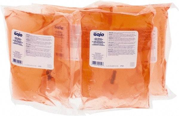 GOJO - 1,000 mL Bag-in-Box Refill Citrus Floral Hair & Body Wash - Orange, For Use with 2130-06 - Eagle Tool & Supply