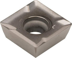 Kennametal - SDCT43 LE Grade KC410M Carbide Milling Insert - TiB2 Finish, 3/16" Thick, 1/2" Inscribed Circle, 0.8mm Corner Radius - Eagle Tool & Supply