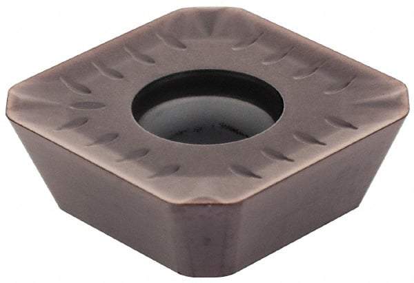 Kennametal - SEKT443 GP2 Grade KC520M Carbide Milling Insert - TiAlN Finish, 3/16" Thick, 14mm Inscribed Circle, 1mm Corner Radius - Eagle Tool & Supply
