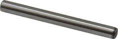 Value Collection - 3mm Diam x 30mm Pin Length Alloy Steel Standard Dowel Pin - C 58-62 Hardness, 3,340 Lb Breaking Strength, 1 Rounded End - Eagle Tool & Supply