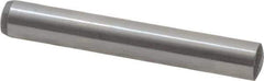 Value Collection - 5mm Diam x 35mm Pin Length Alloy Steel Standard Dowel Pin - C 58-62 Hardness, 9,270 Lb Breaking Strength, 1 Rounded End - Eagle Tool & Supply