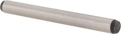 Value Collection - 5mm Diam x 50mm Pin Length Alloy Steel Standard Dowel Pin - C 58-62 Hardness, 9,270 Lb Breaking Strength, 1 Rounded End - Eagle Tool & Supply