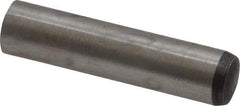 Value Collection - 8mm Diam x 35mm Pin Length Alloy Steel Standard Dowel Pin - C 58-62 Hardness, 23,700 Lb Breaking Strength, 1 Rounded End - Eagle Tool & Supply