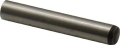 Value Collection - 8mm Diam x 50mm Pin Length Alloy Steel Standard Dowel Pin - C 58-62 Hardness, 23,700 Lb Breaking Strength, 1 Rounded End - Eagle Tool & Supply