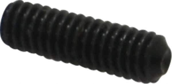 Value Collection - #4-48 UNF, 3/8" OAL, Cup Point Set Screw - Alloy Steel, 0.05" Key - Eagle Tool & Supply