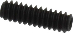 Value Collection - #6-32 UNC, 7/16" OAL, Cup Point Set Screw - Alloy Steel, 1/16" Key - Eagle Tool & Supply