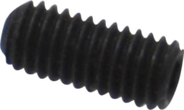Value Collection - #10-32 UNF, 7/16" OAL, Cup Point Set Screw - Alloy Steel, 3/32" Key - Eagle Tool & Supply