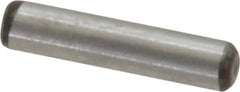 Value Collection - 3/32" Diam x 7/16" Pin Length Alloy Steel Standard Dowel Pin - C 50-58 Hardness, 1,800 Lb Breaking Strength, 1 Beveled & 1 Rounded End - Eagle Tool & Supply