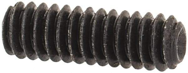 Value Collection - M2.0x0.40 Metric Coarse, 6mm OAL, Cup Point Set Screw - Grade 14.9 (45H) Alloy Steel, 0.9mm Key - Eagle Tool & Supply