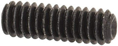 Value Collection - M2.0x0.40 Metric Coarse, 6mm OAL, Cup Point Set Screw - Grade 14.9 (45H) Alloy Steel, 0.9mm Key - Eagle Tool & Supply