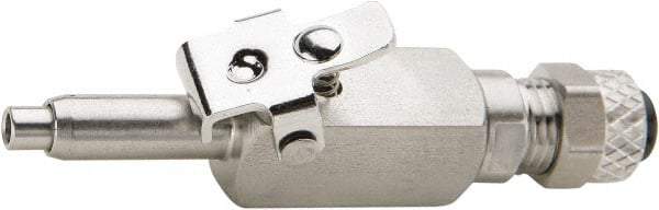Parker - 1/4" OD, Grade 316Stainless Steel Shutoff Type Insert - 150 Max Working psi, Comp x Comp Ends - Eagle Tool & Supply
