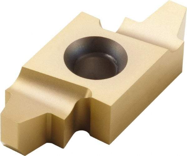 Seco - 20NR Internal Right Hand Trapez Laydown Threading Insert - Grade CP300, TiAlN/TiN Coated Carbide, 12.7mm Inscribed Circle - Eagle Tool & Supply