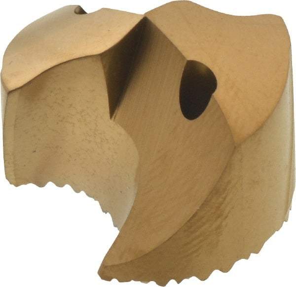 Seco - Series SD100, 19.2mm Diam 140° Replaceable Drill Tip - Carbide, TiAlN Finish, Through Coolant - Eagle Tool & Supply