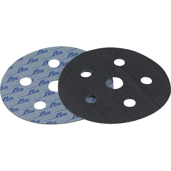 Dynabrade - 6" Diam, Round, Hook & Loop Face, Conversion Backing Pad - Random Orbital Sander Compatible, Adhesive/PSA Back, Vacuum Pad - Eagle Tool & Supply