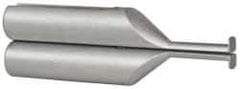 SPI - Accurate up to 0.001", 0.015" Wide Flange, 0.07" Groove Depth, Hard Chrome Steel Caliper Groovemaster - 1 Piece, 5/8" Bore Depth, For Use with 6" Vernier, Dial & Digital Calipers - Eagle Tool & Supply