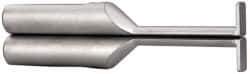 SPI - Accurate up to 0.001", 0.04" Wide Flange, 0.255" Groove Depth, Hard Chrome Steel Caliper Groovemaster - 1 Piece, 1-1/4" Bore Depth, For Use with 6" Vernier, Dial & Digital Calipers - Eagle Tool & Supply