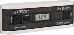 SPI - Multiple dg Resolution Digital Combination Protractor and Inclinometer - Multiple dg Accuracy, Multiple dg Range, Data Output - Eagle Tool & Supply