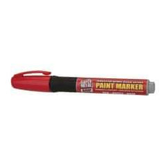 Super Met-Al - Red Paint Marker - Oil Based Paint - Eagle Tool & Supply