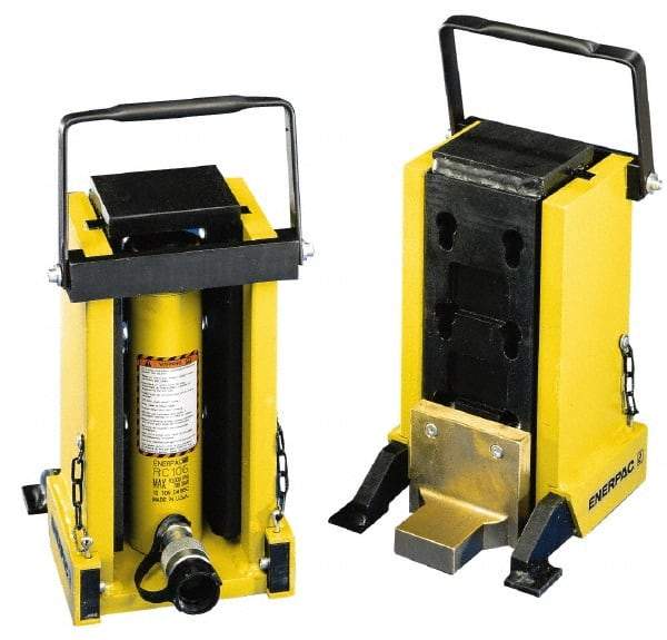 Enerpac - 20 Ton, 6.18" Stroke, 32 Cu In Oil Capacity, Portable Hydraulic Machine Lift Cylinder - 32 Cu In Oil Capacity - Eagle Tool & Supply