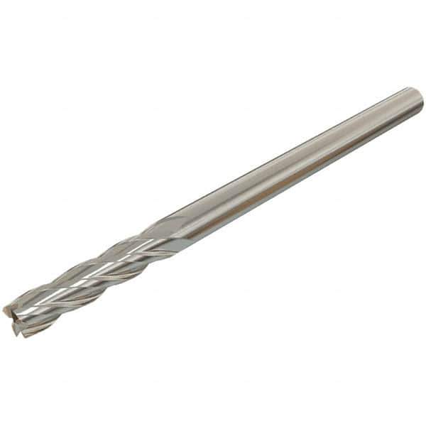 Iscar - 5mm, 14mm LOC, 5mm Shank Diam, 50mm OAL, 4 Flute, Solid Carbide Square End Mill - Single End, TiAlN Finish, Spiral Flute, 30° Helix, Centercutting, Right Hand Cut, Right Hand Flute - Eagle Tool & Supply