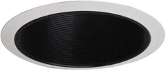 Cooper Lighting - 7-1/4 Inch Wide, Water Resistant, White Fixture Baffle Trim - Metal, UL/cUL Wet Location Listed - Eagle Tool & Supply