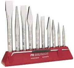 Value Collection - 5-1/8" OAL x 13/64" Blade Width Cross Chisel - 25/64" Stock - Eagle Tool & Supply
