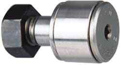 IKO - 6mm Roller Diam x 3mm Width, 3mm Stud Diam x 6mm Length, Stud Cam Follower - Steel, 1/8" Thread Length, 11.5mm OAL, 141 Lb Dynamic Cap - Eagle Tool & Supply