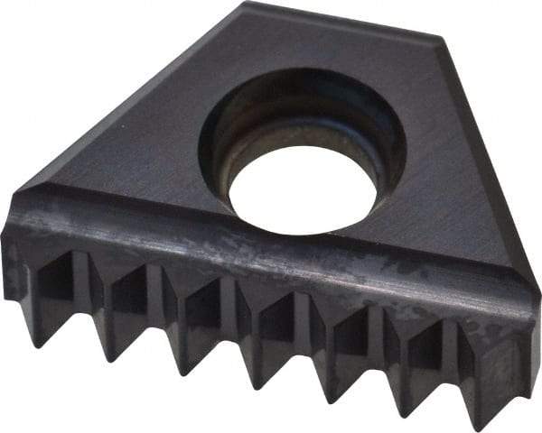 Kennametal - 2mm Pitch, Internal Thread, ISO Standard, STN KC635M Grade Thread Mill Insert - Carbide, TiAlN Coating - Eagle Tool & Supply