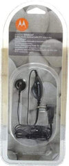 Motorola - GT Series, Push to Talk Microphone Earpiece with Microphone - Black, Use with Spirit Series GT Radios - Eagle Tool & Supply