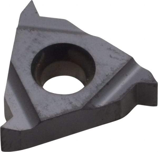 Kennametal - 16ER External Right Hand 48-16 Partial Profile 55° Laydown Threading Insert - Grade KC5025, TiAlN Coated Carbide, 9.53mm Inscribed Circle - Eagle Tool & Supply