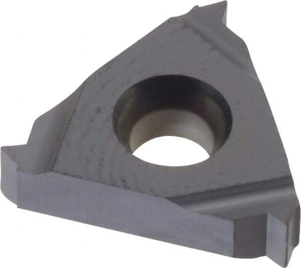 Kennametal - 16ER External Right Hand 18 NPT Laydown Threading Insert - Grade KC5025, TiAlN Coated Carbide, 9.53mm Inscribed Circle - Eagle Tool & Supply