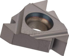 Kennametal - 16ER External Right Hand 8 NPT Laydown Threading Insert - Grade KC5025, TiAlN Coated Carbide, 9.53mm Inscribed Circle - Eagle Tool & Supply