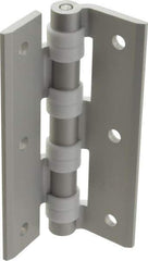 Sugatsune - 2-9/16" Long x 2-3/8" Wide x 9/64" Thick, Cabinet Hinge - Aluminum, Aluminum Finish - Eagle Tool & Supply