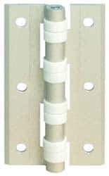 Sugatsune - 2-9/16" Long x 2-3/8" Wide x 9/64" Thick, Aluminum Cabinet Hinge - Aluminum, Aluminum Finish - Eagle Tool & Supply