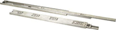 Sugatsune - 15-3/4" Slide Length, 16" Travel Length, Stainless Steel Ball Bearing Slide - 79 Lb Capacity at Full Extension - Eagle Tool & Supply