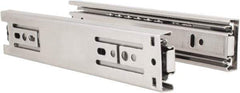 Sugatsune - 7-7/8" Slide Length, 7-7/8" Travel Length, Stainless Steel Ball Bearing Slide - 98 Lb Capacity at Full Extension - Eagle Tool & Supply