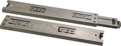Sugatsune - 9-27/32" Slide Length, 9-9/16" Travel Length, Stainless Steel Ball Bearing Slide - 115 Lb Capacity at Full Extension - Eagle Tool & Supply