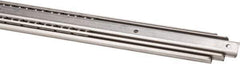 Sugatsune - 27-9/16" Slide Length, 28-3/4" Travel Length, Stainless Steel Ball Bearing Slide - 155 Lb Capacity at Full Extension - Eagle Tool & Supply