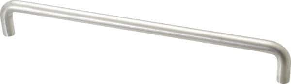 Sugatsune - 25/64" Handle Diam, Satin Finish Stainless Steel Drawer Pull - 1-3/8" Projection, 9" Center to Center, 316 Grade, 9-3/8" Wide - Eagle Tool & Supply