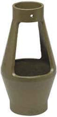 Watts - 1/4 to 1/2" Fit, 2-3/8" Diam, Air Gap Drain - 3-1/8" High, Cast Iron - Eagle Tool & Supply